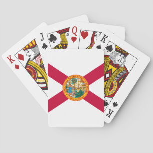 Baralho Design da bandeira do estado de Florida
