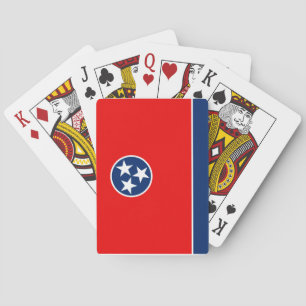 Baralho Design da bandeira do estado de Tennessee