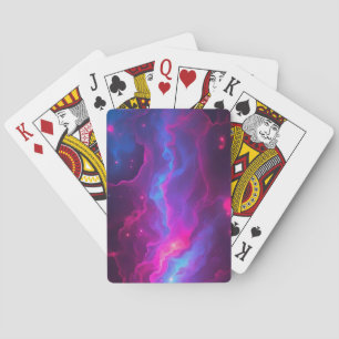 Baralho Design de Cartões Nebula - Cosmic impressionante