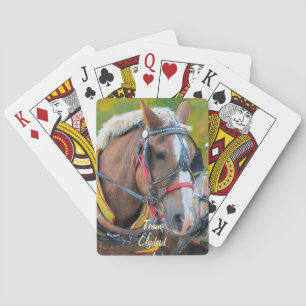 Baralho Design de equinos amantes de cavalos