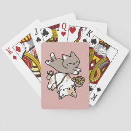 Baralho Design de Gatos Fofos e Divertidos – Arte Divertid
