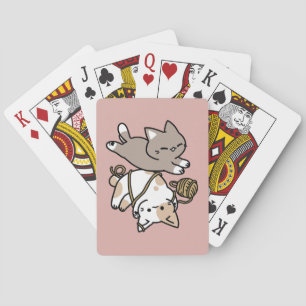 Baralho Design de Gatos Fofos e Divertidos – Arte Divertid
