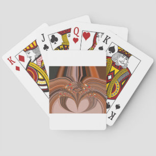 Baralho Design de Impressão de Arte de Caleidoscópio Loiro