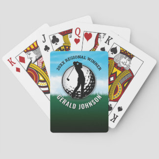 Baralho Design de Monograma Elegante e Personalizado Minim