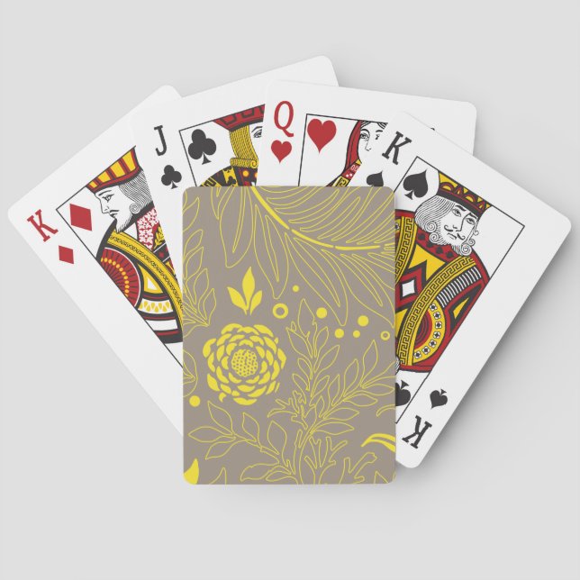 Baralho Design floral 18 (Verso)