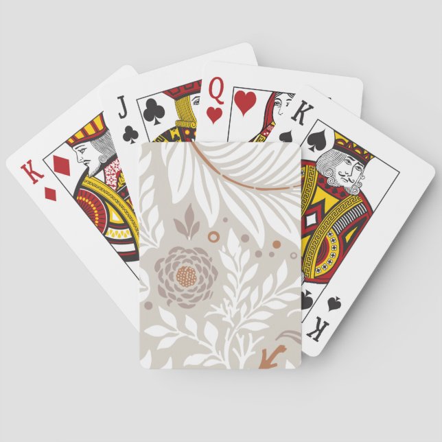 Baralho Design floral 25 (Verso)