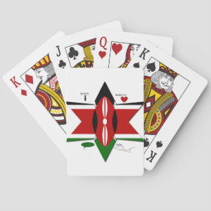 Baralho Design Safari de Sinalizador Queniano