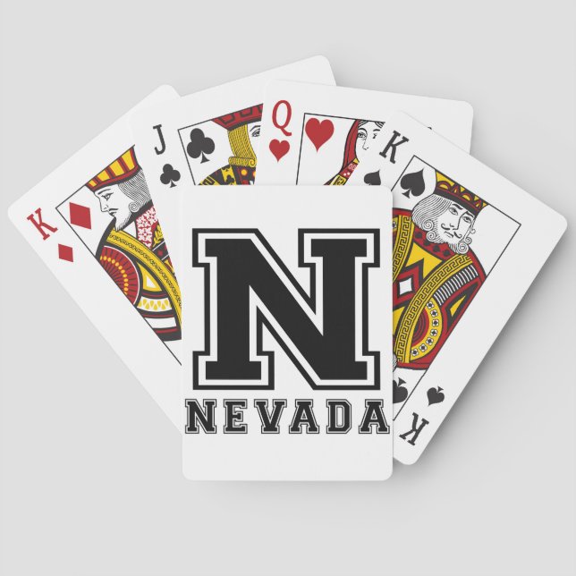 Baralho Designs do Estado de Nevada (Verso)