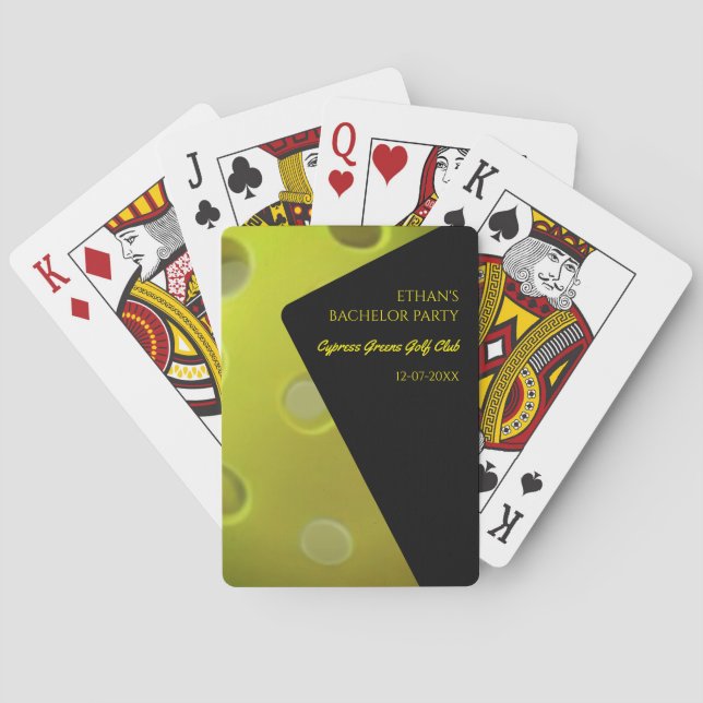 Baralho Despedida de solteiro de festa de aniversário Pick (Verso)