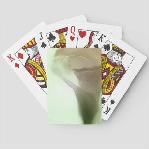 Baralho Detalhe romântico da flor