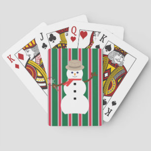 Baralho Detetive Snowman de Natal divertido e Rico