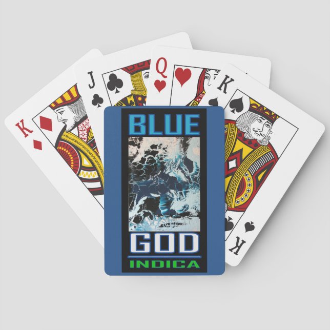 BARALHO DEUS AZUL INDICA (Verso)