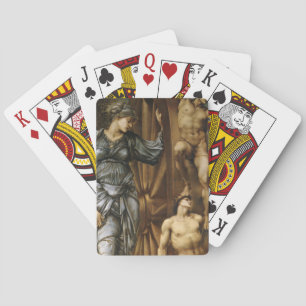 Baralho Deusa girando a roda da fortuna (Burne-Jones)