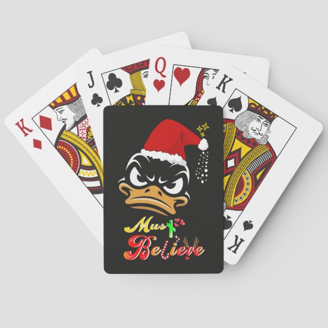 Baralho Deve Acreditar no Natal (Verso)