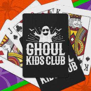 Baralho Dia de as Bruxas engraçado do Clube de Crianças Gh