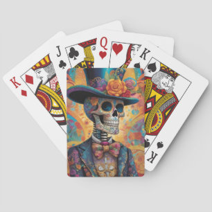 Baralho Dia de los Muertos Dapper Skeleton