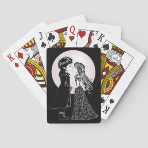 Baralho Dia de os namorados Gótico Beijo Gótico
