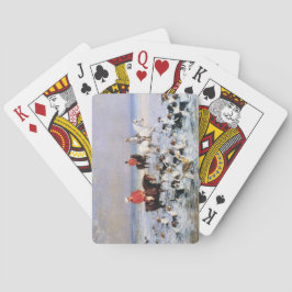 Baralho Dia de Verão em Cleveland (Cavalos e Cães Caçados)