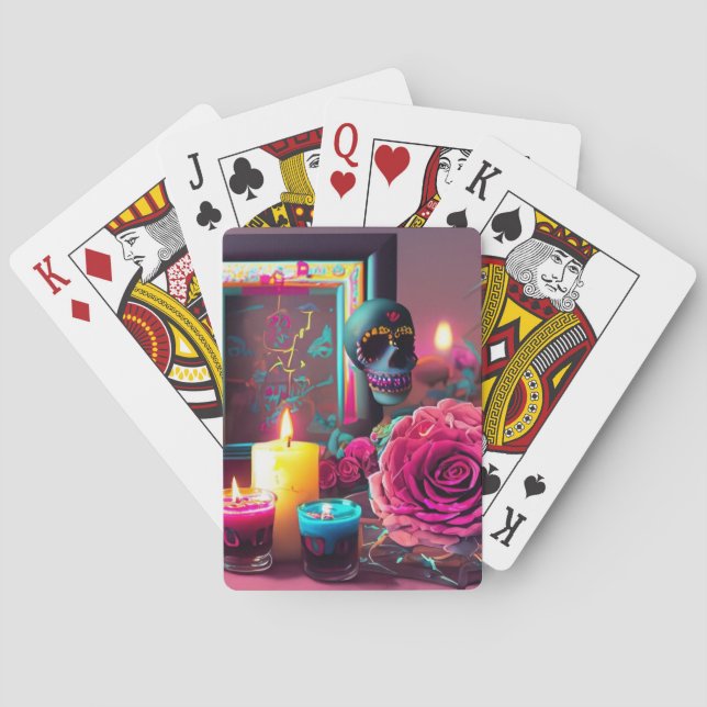 Baralho Dia dos Mortos (Verso)