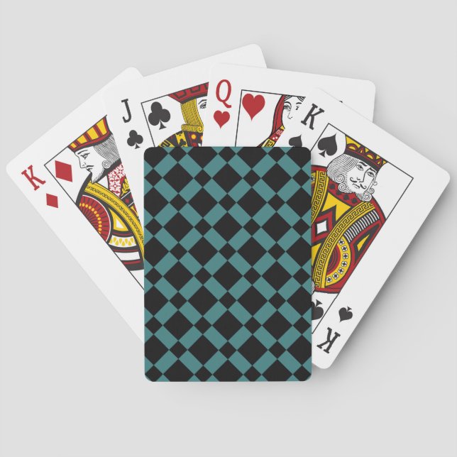 Baralho Diamond Pattern jogar cartas (Verso)