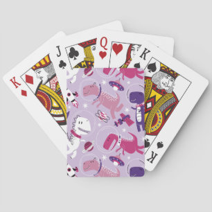 Baralho Dinossauros Espaciais, Dinossauros Cutos, Estrelas