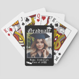 Baralho Diploma de Boné de formatura de Fotografia do Form