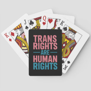 Baralho Direitos Trans São Direitos Humanos Orgulho Transg