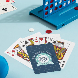 Baralho Diversão do Marinho de Jogo de Poker Personalizado
