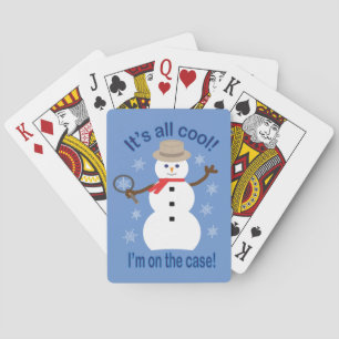 Baralho Diversão e Rico É tudo Legal Detetive Snowman