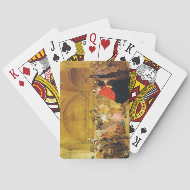 Baralho Dividendos no Bank of England (Bolsa de Valores) (Verso)