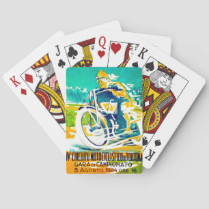 Baralho Do "motocicleta 1924 vintage Competir-Italia "