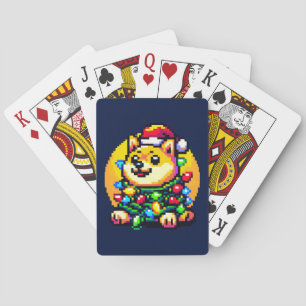 Baralho Dogecina Festiva: Cripto Ligeiro De 8 Bits