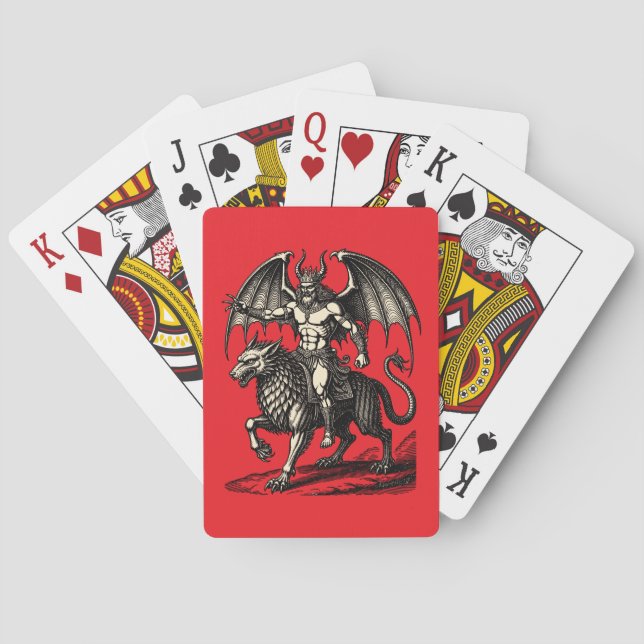 Baralho Domínio Silencioso de Astaroth (Verso)