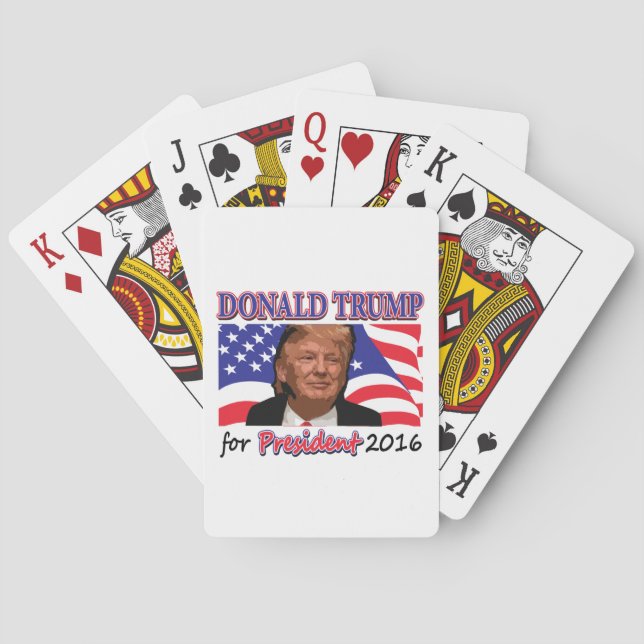 Baralho Donald Trump (Verso)