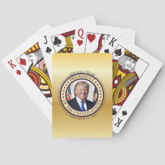 BARALHO DONALD TRUMP COMANDANTE EM CHEFE OURO PRESIDENCIAL