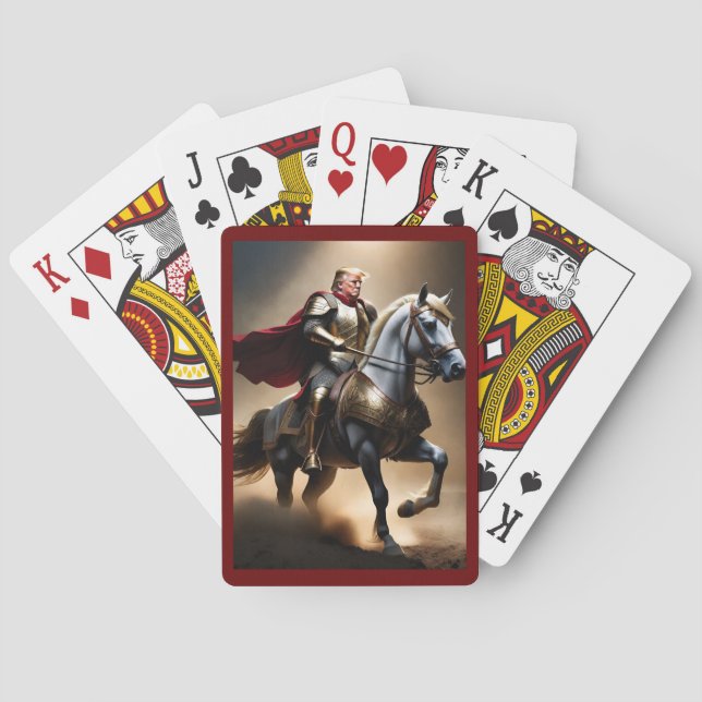 Baralho Donald Trump Ganhou Conservador Engraçado (Verso)