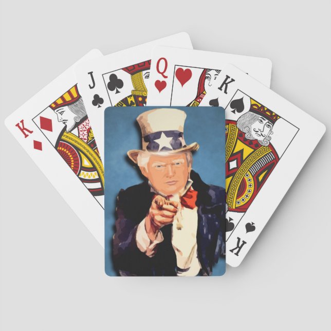 BARALHO DONALD TRUMP PLAYING CARDS (Verso)