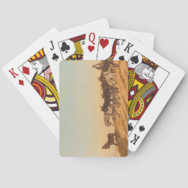 Baralho Donkeys no Sul de França (por Eugène Burnand)