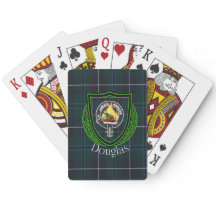 Douglas Scottish Clan Tartan & Crest