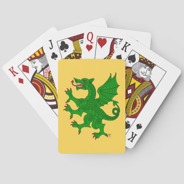 Baralho Dragon Rampant Vert (Verso)