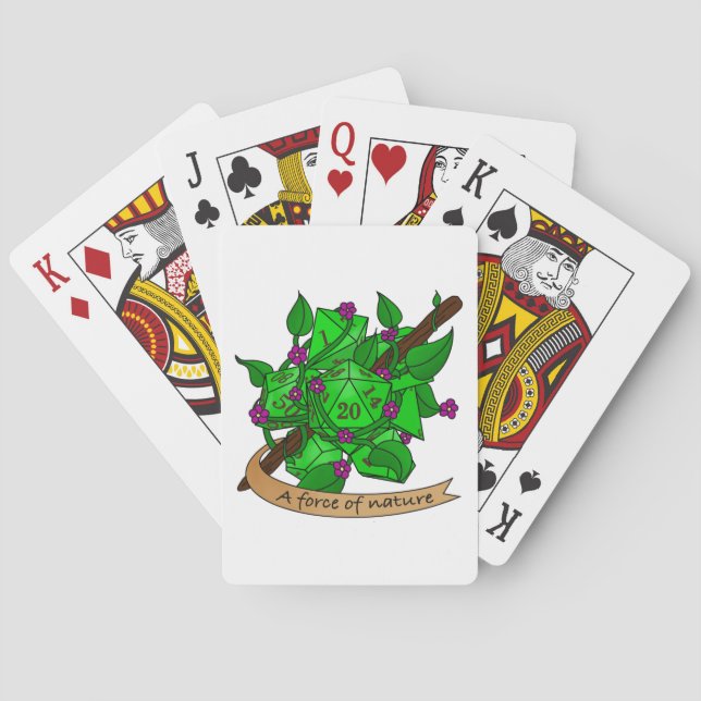 Baralho Druid Dice Design (Verso)
