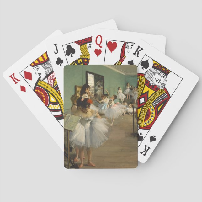 Baralho Edgar Desgaseifica- a classe de dança 1874 (Verso)