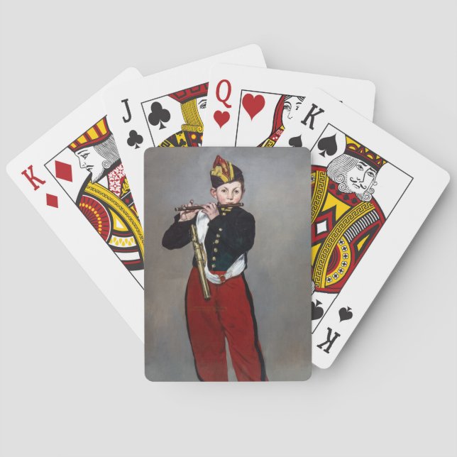 Baralho Edouard Manet - O Friso / Jovem Flautista (Verso)