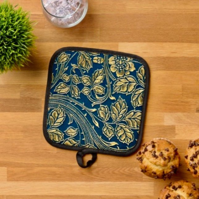 Baralho Elegância Azul Dourada (Criador carregado)