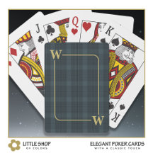 Elegant Monograma Preto e Dourado Xadrez Janela