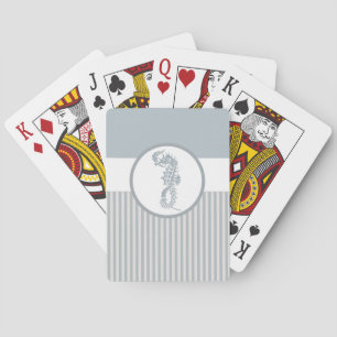 Baralho Elegante Náutico Clássico Azul-Marinho