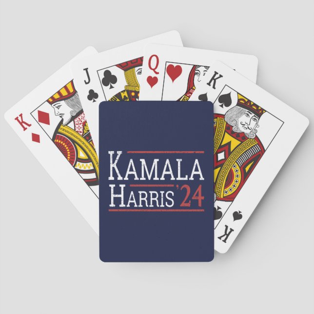 Baralho Eleição De Kamala Harris 2024 I (Verso)