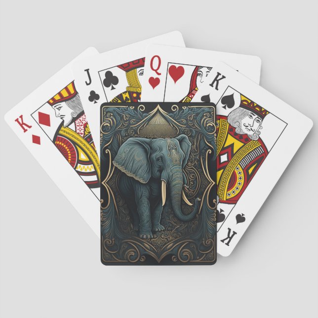 Baralho Elephant 2 Classic Playing Cards (Verso)