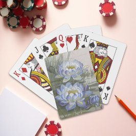 Baralho Ellis Rowan Blue Cloud Water Lily Vintage Flowers