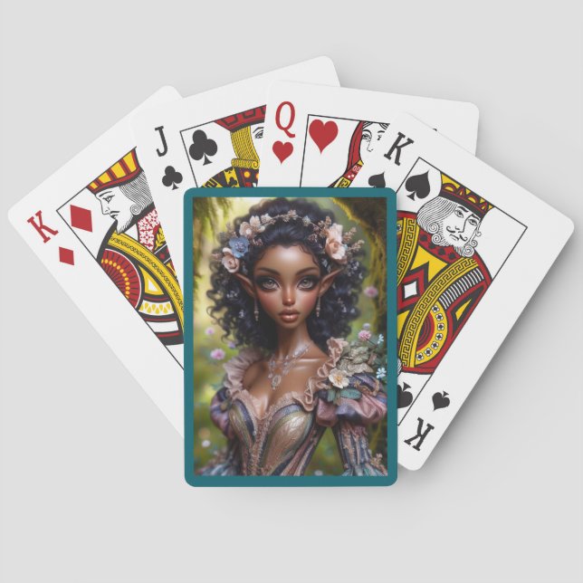 Baralho Elven playing card style 1 (Verso)